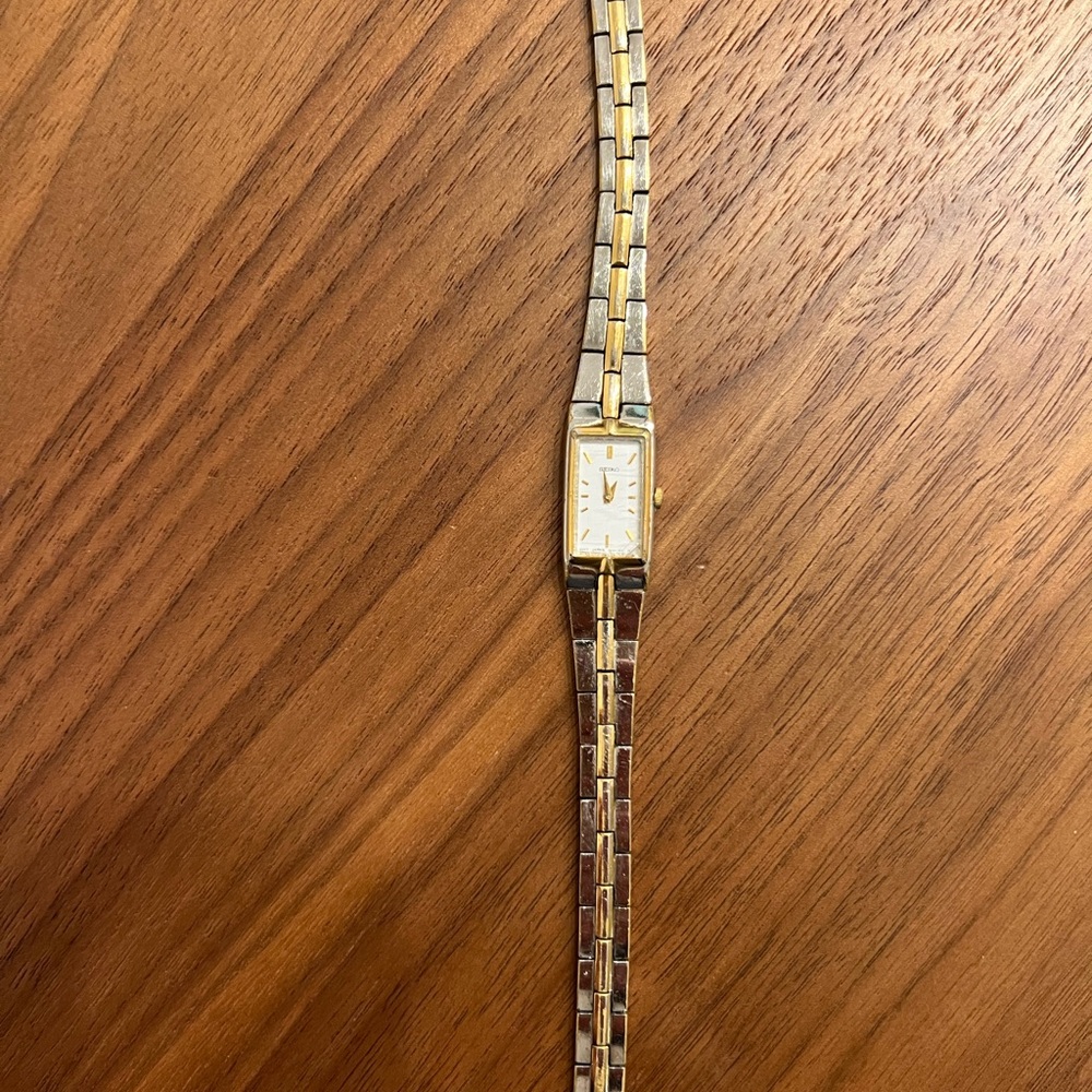 Seiko Gold and Silver Women's Watch